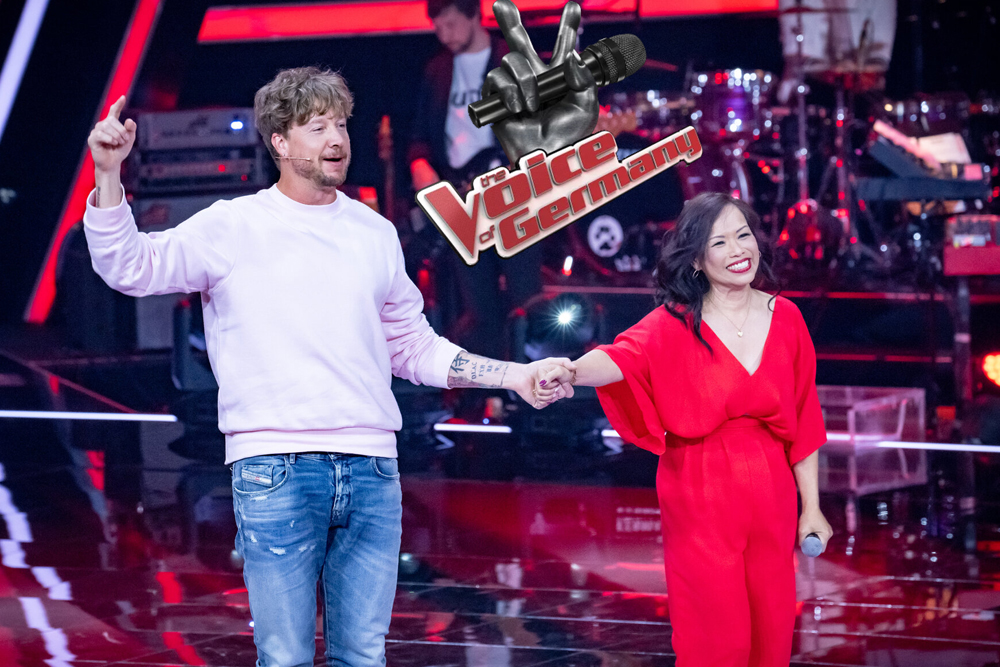 Barby und Samu Haber bei "The Voice of Germany"